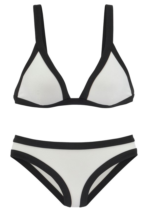 VENICE BEACH VENICE BEACH Športne bikini  črna / bela