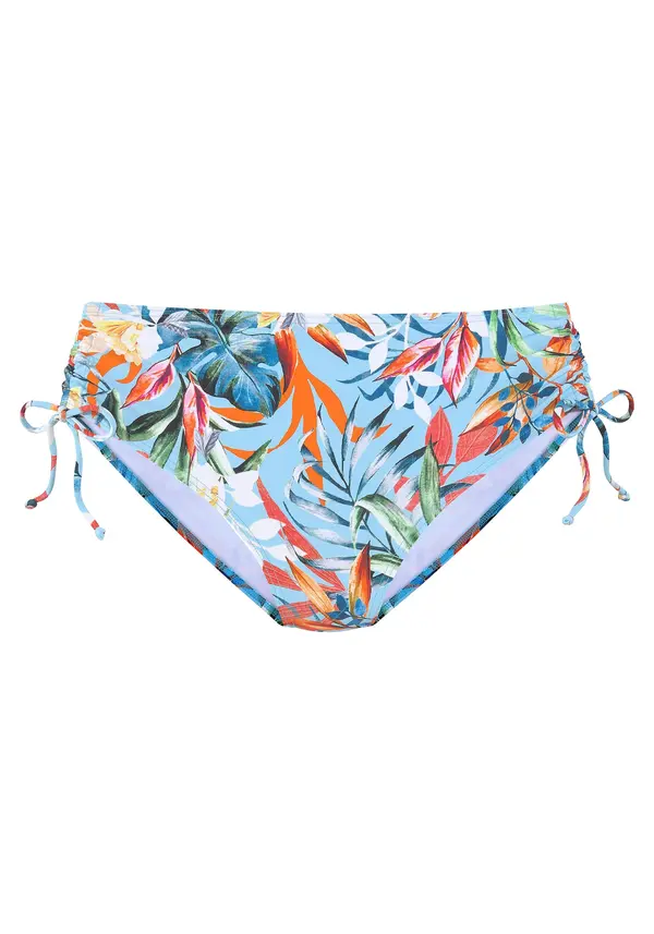 VENICE BEACH VENICE BEACH Športne bikini hlačke  svetlo modra / zelena / losos / temno oranžna