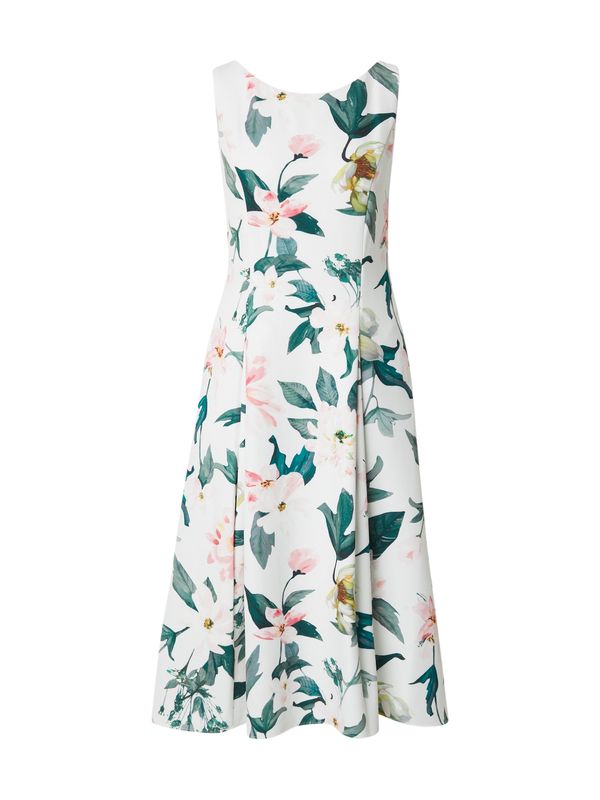 Vera Mont Vera Mont Obleka  temno rumena / jelka / roza / bela