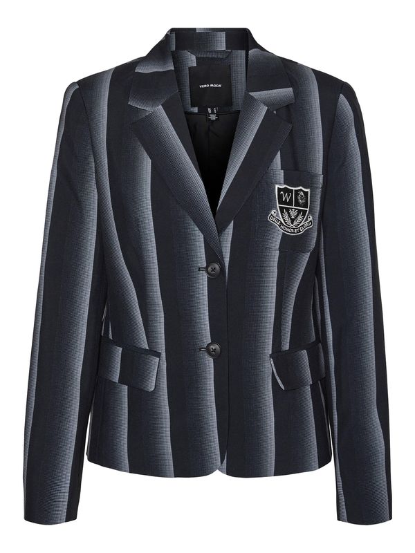 VERO MODA VERO MODA Blazer 'MORTICIA'  srebrno-siva / svetlo siva / črna