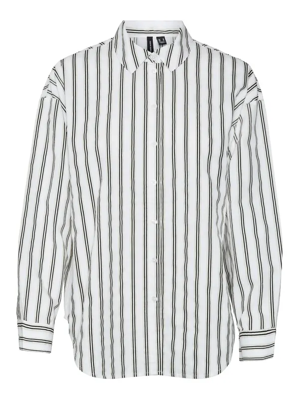VERO MODA VERO MODA Bluza 'BEA'  siva / črna / bela