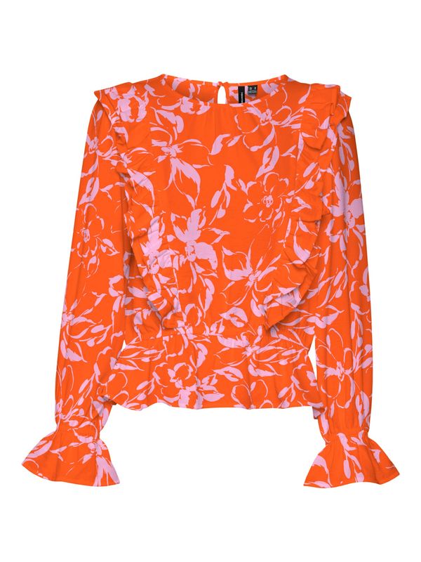 VERO MODA VERO MODA Bluza  oranžna / roza