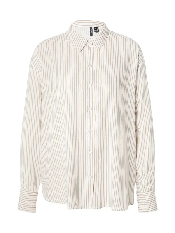 VERO MODA VERO MODA Bluza 'VMAlice'  oliva / bela