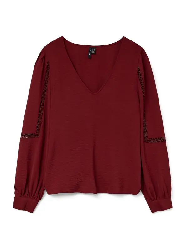 VERO MODA VERO MODA Bluza 'VMALVA'  rjasto rjava