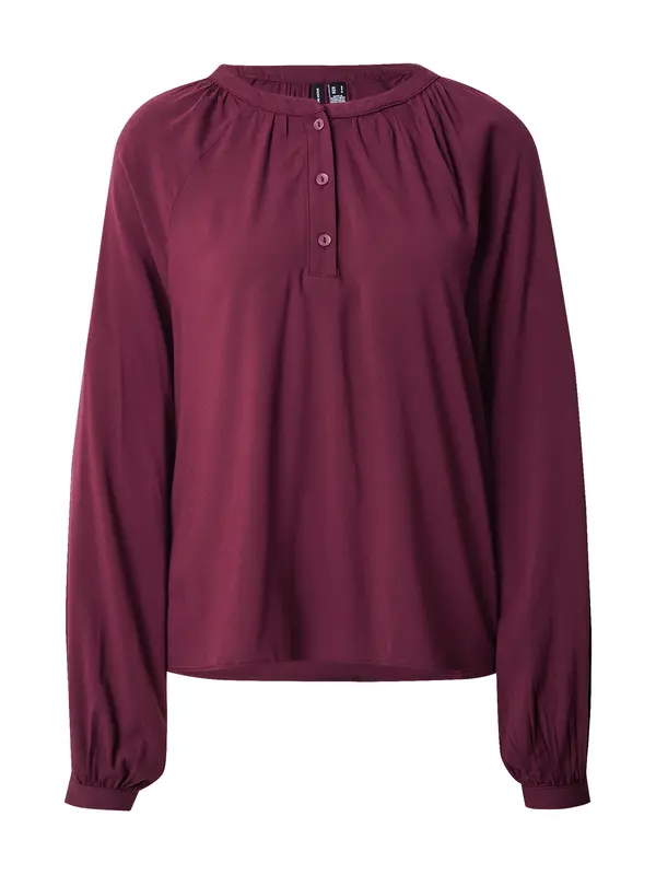 VERO MODA VERO MODA Bluza 'VMBELLA'  vinsko rdeča