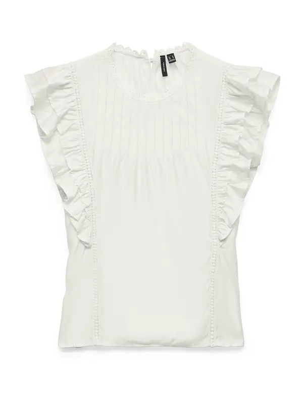 VERO MODA VERO MODA Bluza 'VMBLISS'  naravno bela