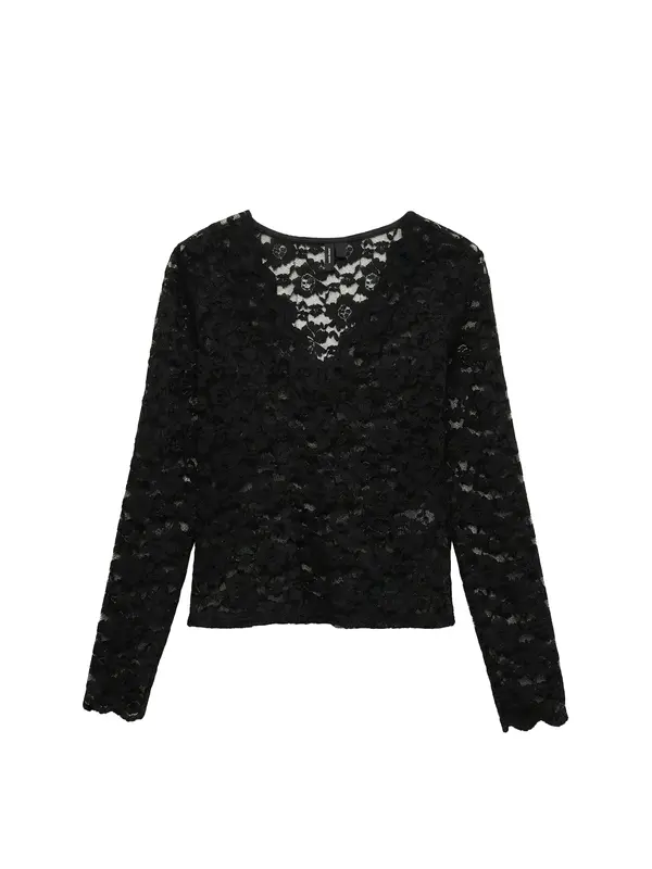 VERO MODA VERO MODA Bluza 'VMDEA'  črna
