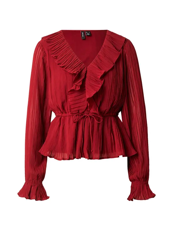 VERO MODA VERO MODA Bluza 'VMDORA'  bordo