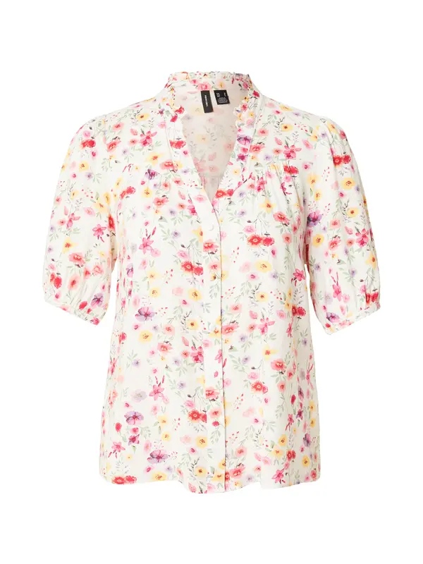 VERO MODA VERO MODA Bluza 'VMEasy Joy'  svetlo zelena / svetlo lila / svetlo roza / off-bela