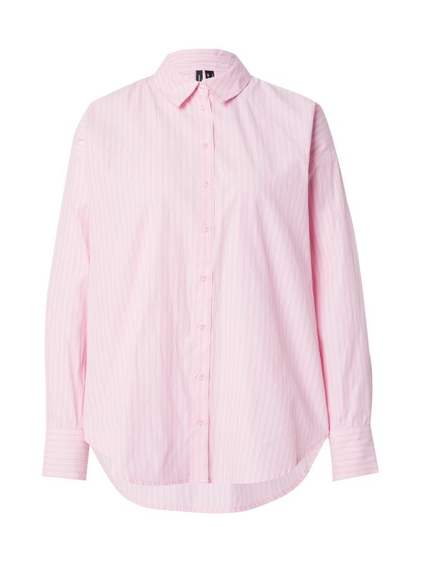 VERO MODA VERO MODA Bluza 'VMFANNI'  roza / bela