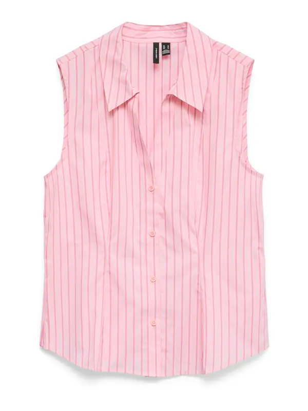 VERO MODA VERO MODA Bluza 'VMFRIBA'  roza / malina / bela