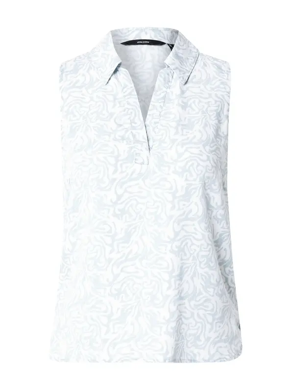 VERO MODA VERO MODA Bluza 'VMHARPER'  svetlo modra / bela