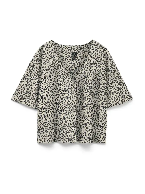 VERO MODA VERO MODA Bluza 'VMJESMILO'  greige / črna
