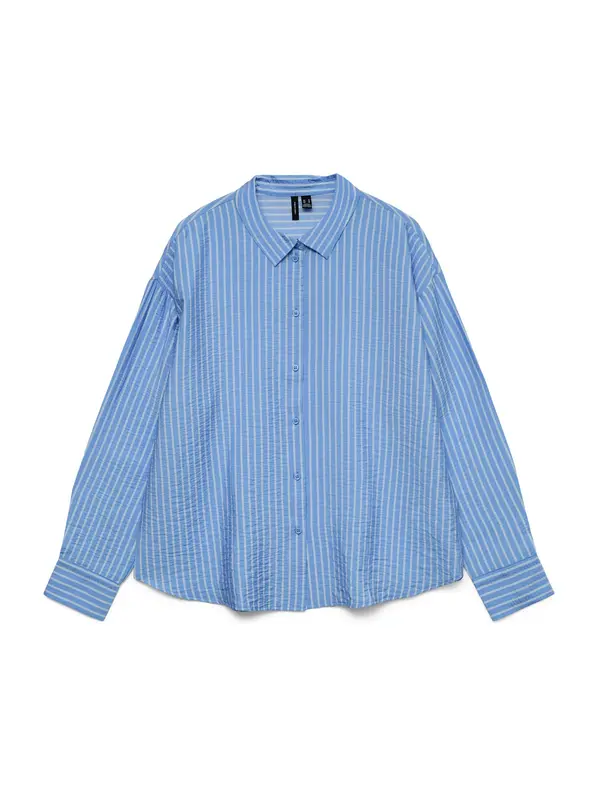 VERO MODA VERO MODA Bluza 'VMKaja'  kraljevo modra / bela