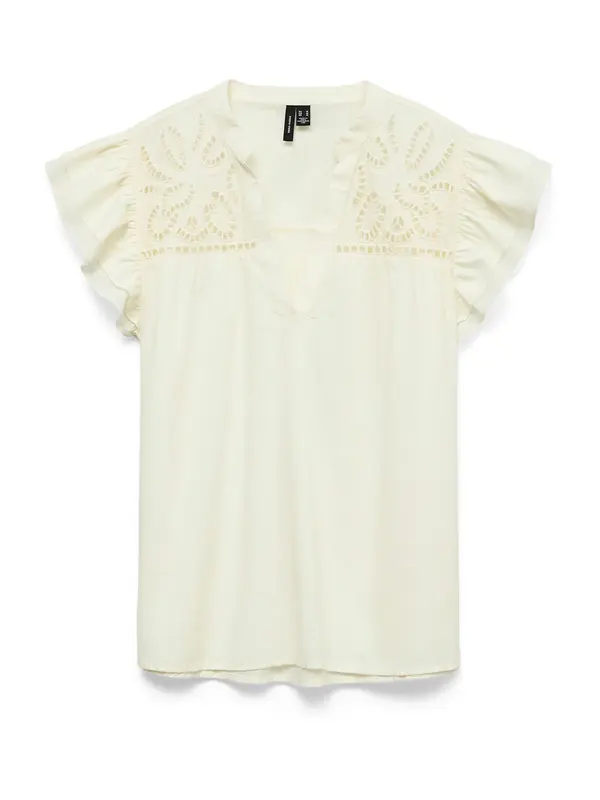 VERO MODA VERO MODA Bluza 'VMLine'  bela