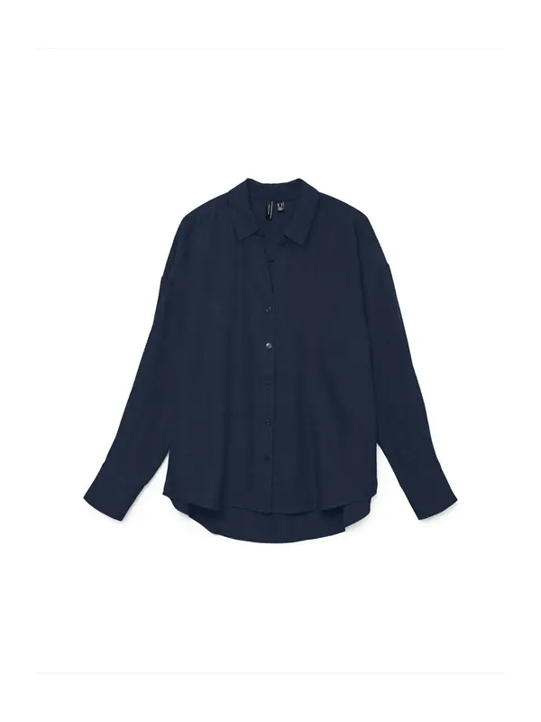 VERO MODA VERO MODA Bluza 'VMMELANEY QUEENY'  nočno modra