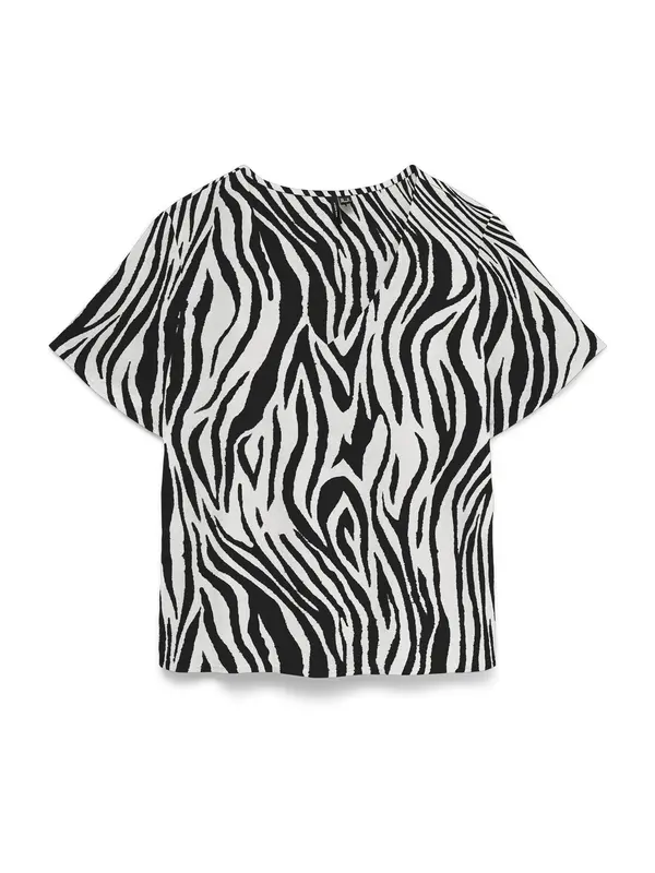 VERO MODA VERO MODA Bluza 'VMMYMILO'  greige / črna