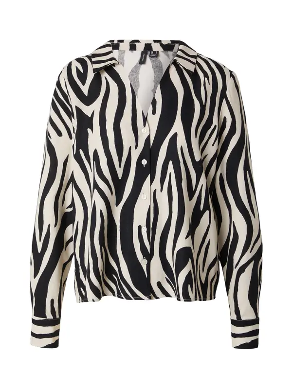 VERO MODA VERO MODA Bluza 'VMMYMILO'  greige / črna