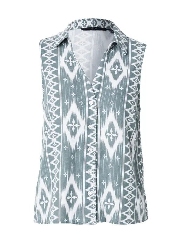 VERO MODA VERO MODA Bluza 'VMMYMILO'  pastelno zelena / bela