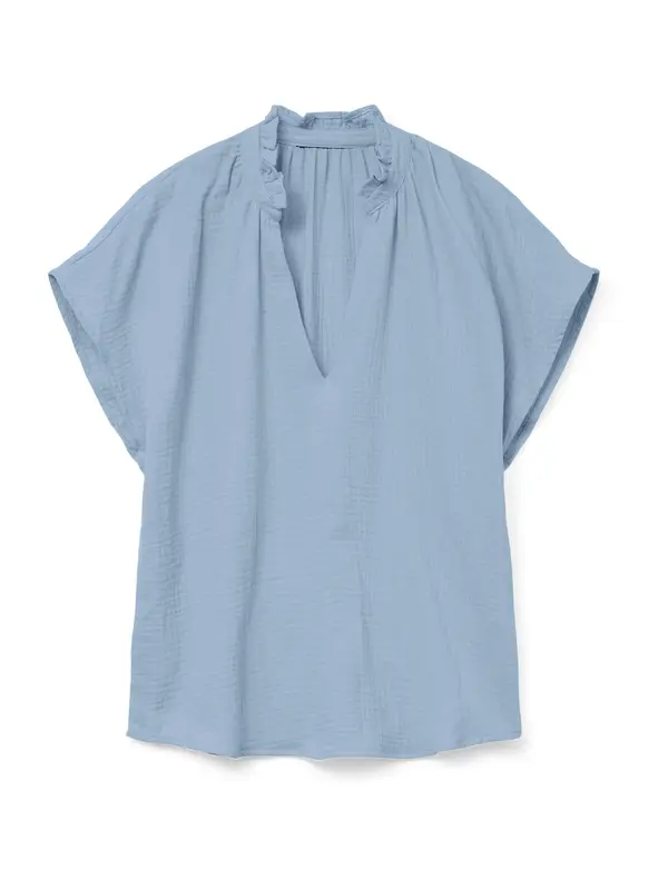 VERO MODA VERO MODA Bluza 'VMNATALI'  svetlo modra