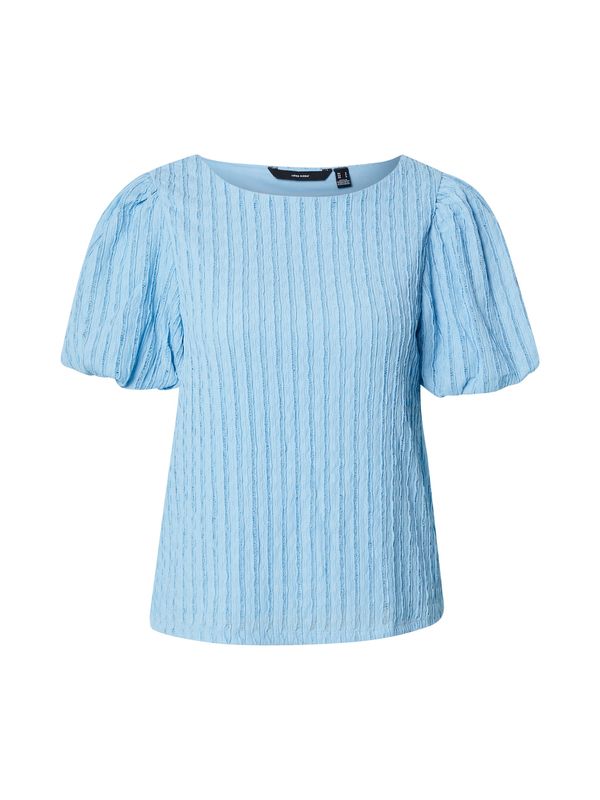 VERO MODA VERO MODA Bluza 'VMNOMI'  svetlo modra