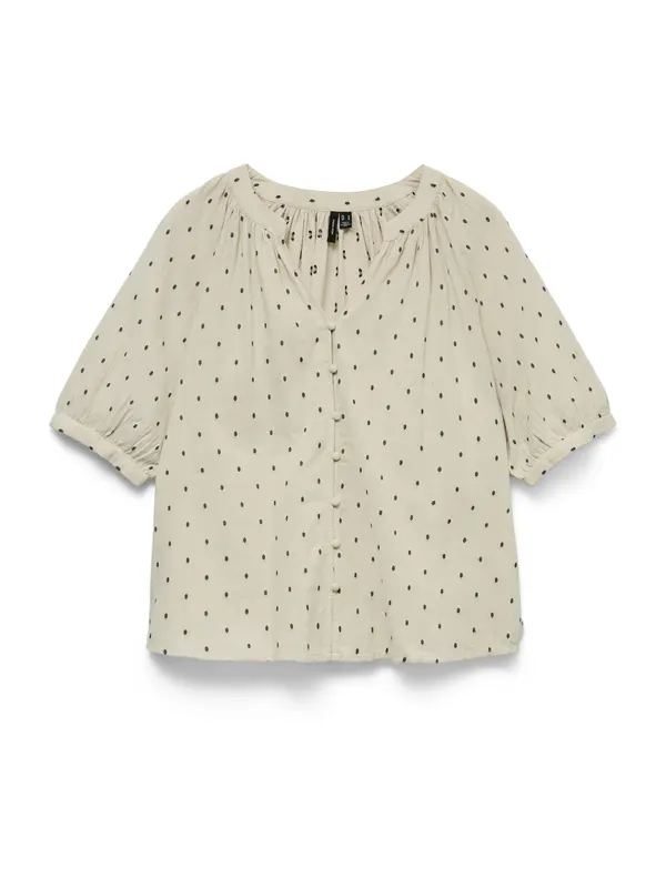 VERO MODA VERO MODA Bluza 'VMPRETTY'  bež / črna