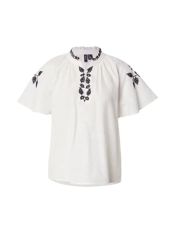 VERO MODA VERO MODA Bluza 'VMQUINN'  črna / bela