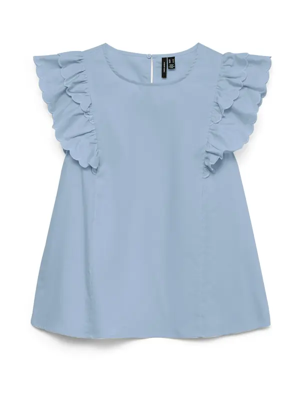 VERO MODA VERO MODA Bluza 'VMRITA'  golobje modra