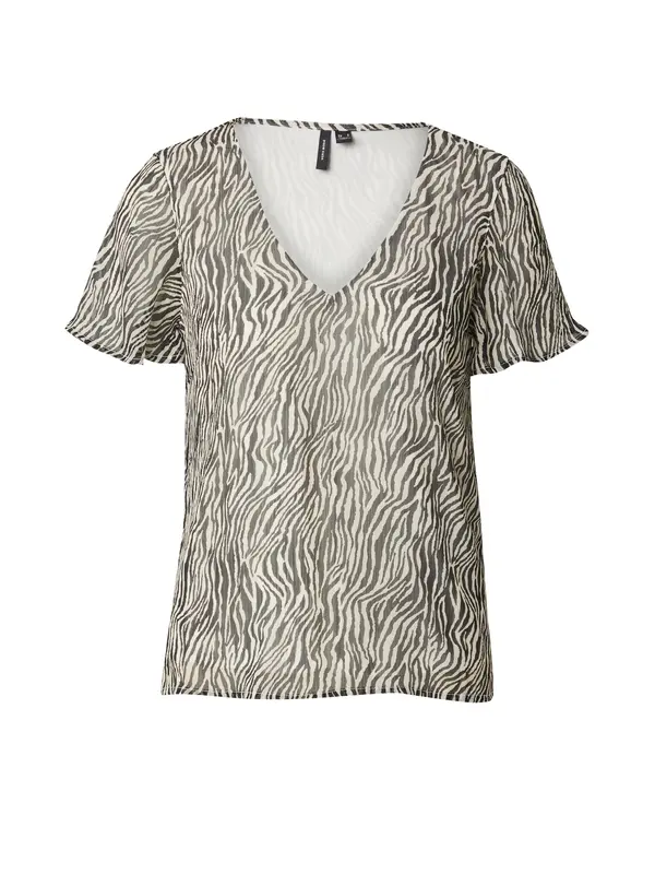 VERO MODA VERO MODA Bluza 'VMSMILLA'  črna / bela