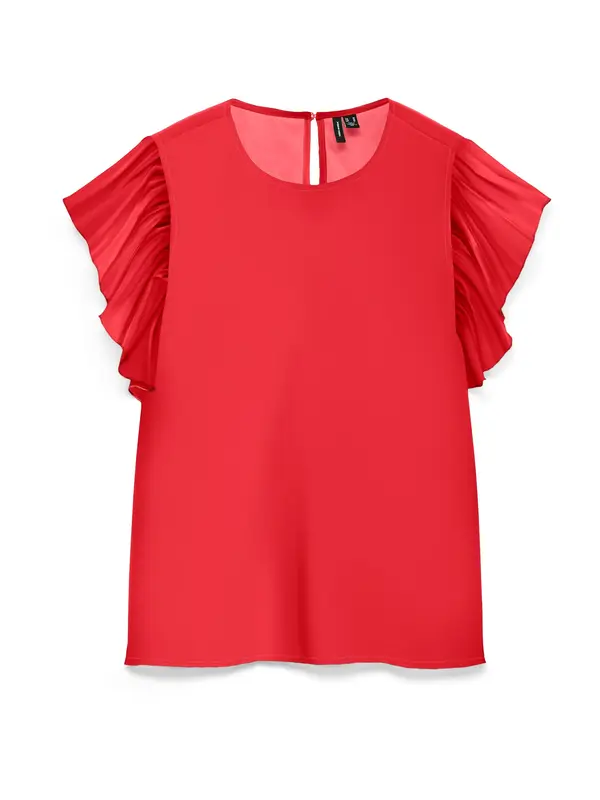 VERO MODA VERO MODA Bluza 'VMSMILLA'  rdeča