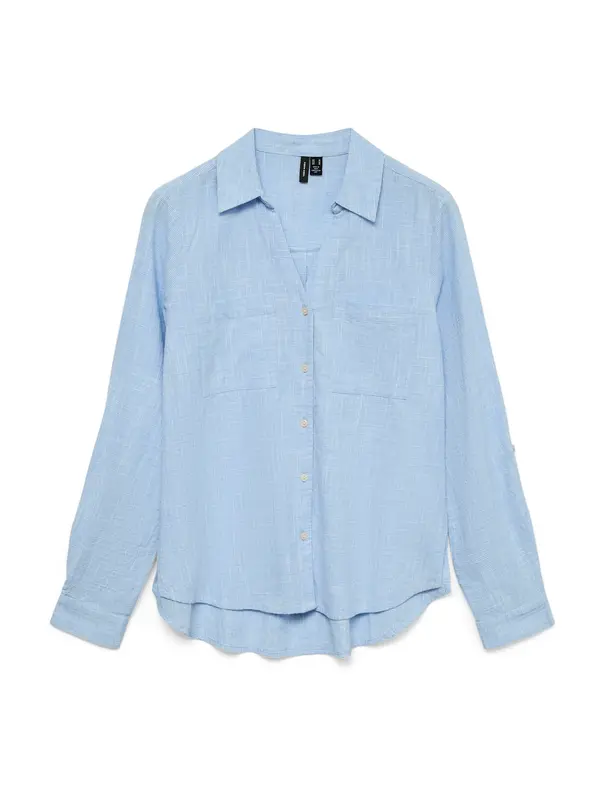 VERO MODA VERO MODA Bluza 'VMThilde'  svetlo modra / bela