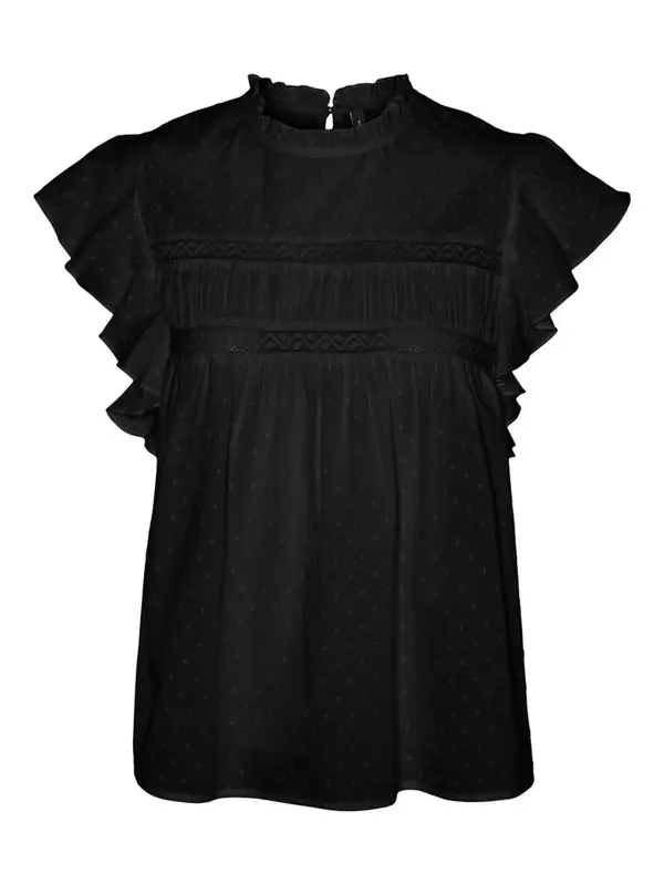 VERO MODA VERO MODA Bluza 'VMTrine'  črna