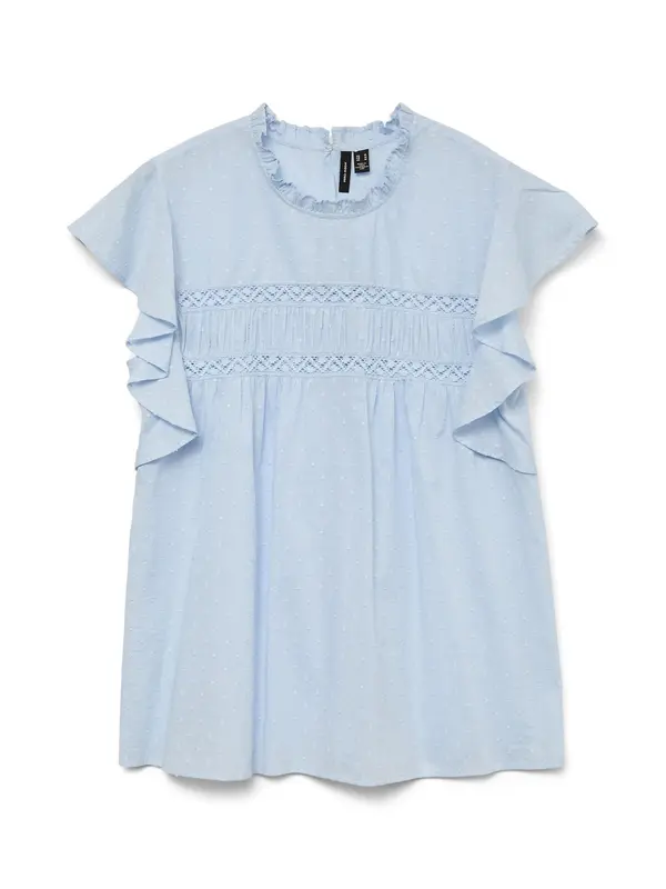 VERO MODA VERO MODA Bluza 'VMTrine'  svetlo modra