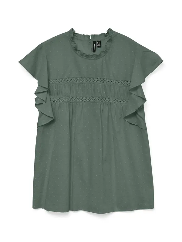 VERO MODA VERO MODA Bluza 'VMTRINE'  temno zelena