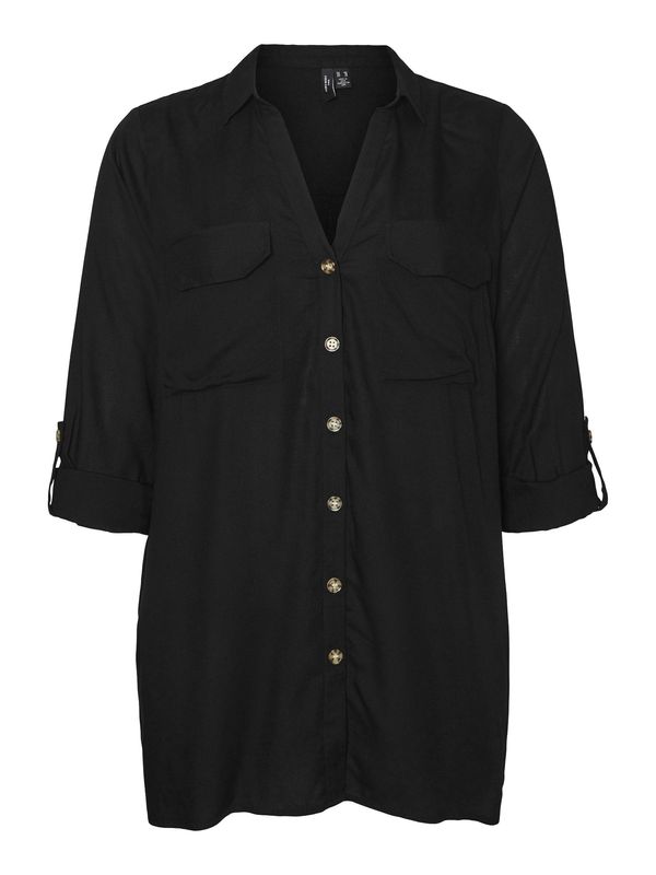 Vero Moda Curve Vero Moda Curve Bluza 'VMCBUMPY'  črna