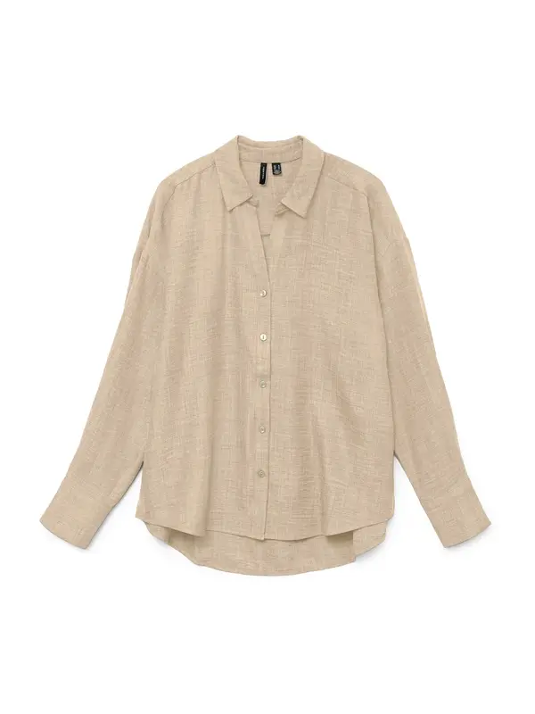 Vero Moda Curve Vero Moda Curve Bluza 'VMCMELANEY QUEENY'  progasto bež