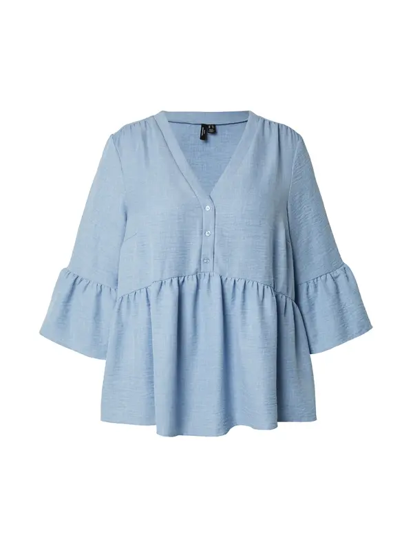Vero Moda Curve Vero Moda Curve Bluza 'VMCMelony'  svetlo modra