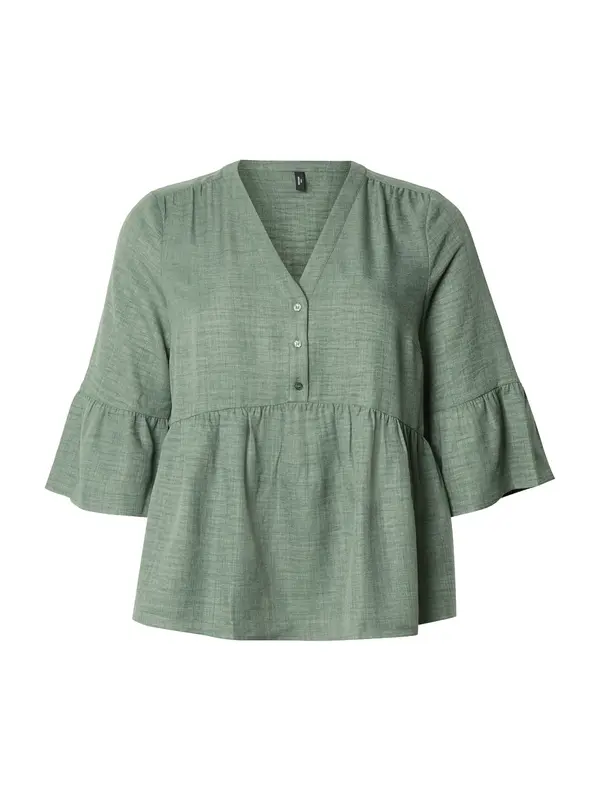 Vero Moda Curve Vero Moda Curve Bluza 'VMCMELONY'  temno zelena