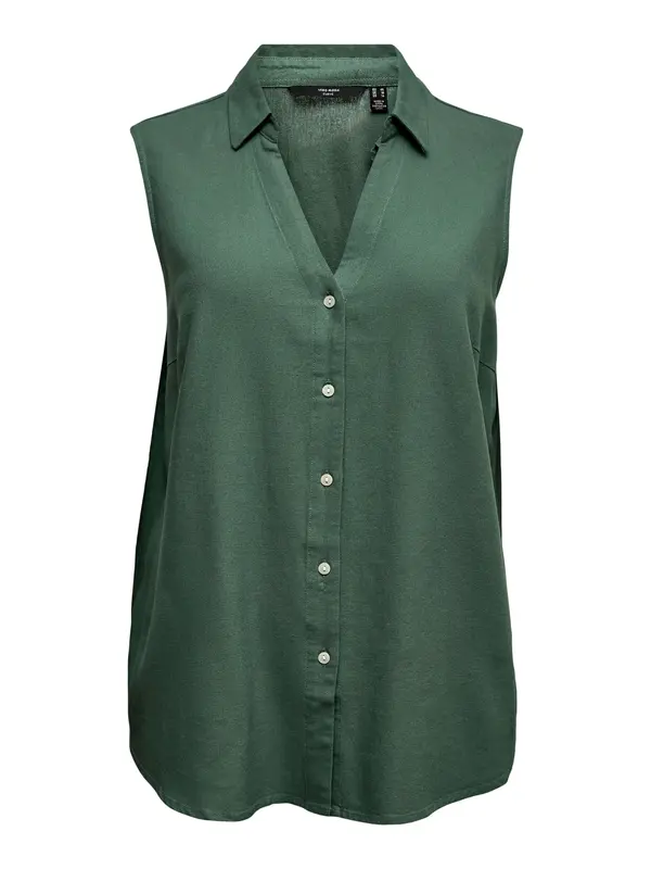 Vero Moda Curve Vero Moda Curve Bluza 'VMCMymilo'  temno zelena