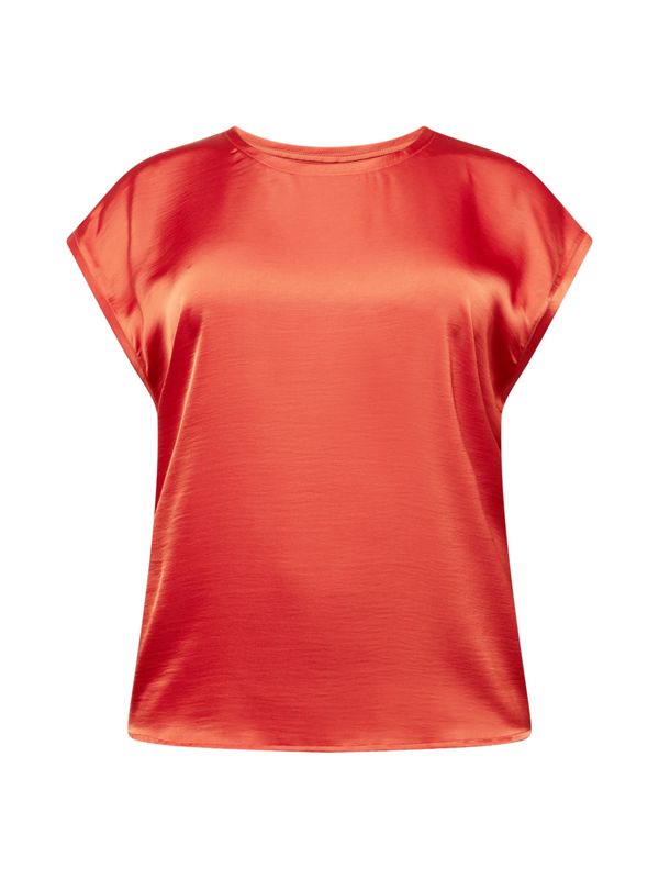 Vero Moda Curve Vero Moda Curve Bluza 'VMCREBA'  oranžno rdeča