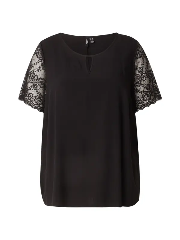 Vero Moda Curve Vero Moda Curve Bluza 'VMCRusk'  črna