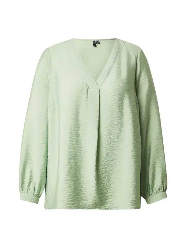 Vero Moda Curve Vero Moda Curve Bluza 'VMCurli'  svetlo zelena