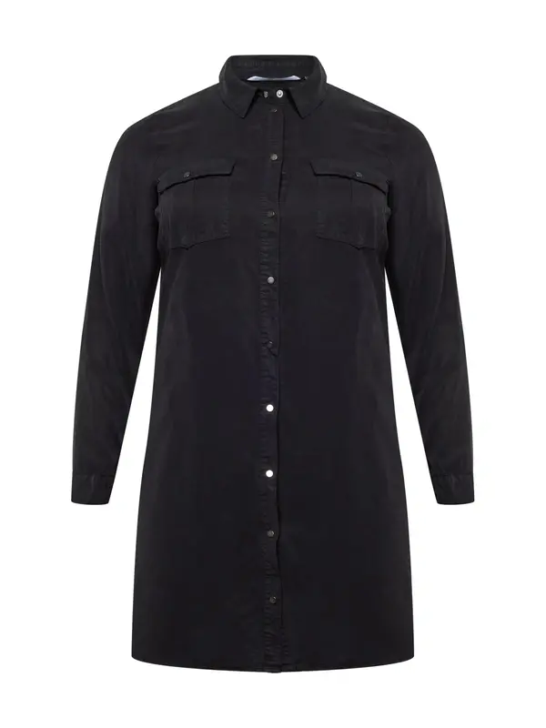 Vero Moda Curve Vero Moda Curve Dolga srajca 'SILA'  črna