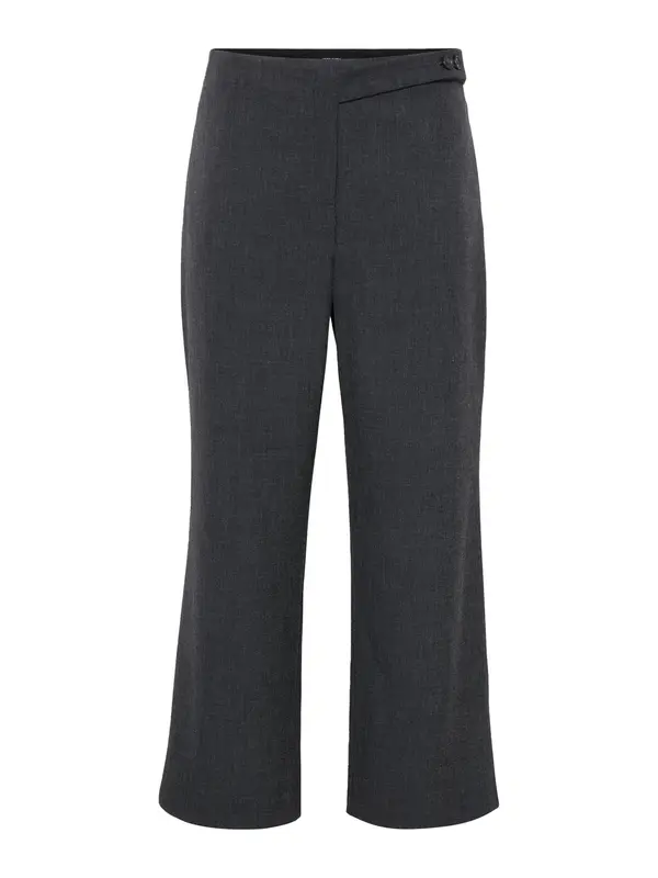 Vero Moda Curve Vero Moda Curve Hlače  temno siva