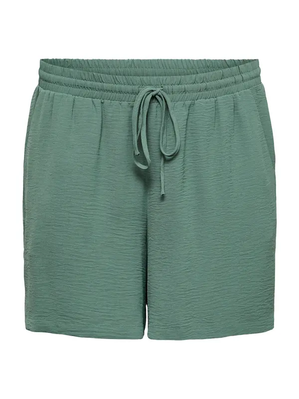 Vero Moda Curve Vero Moda Curve Hlače 'VMCALVA'  temno zelena