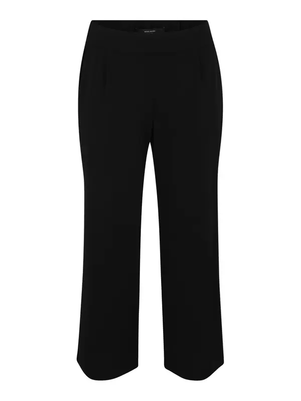 Vero Moda Curve Vero Moda Curve Hlače z naborki  črna