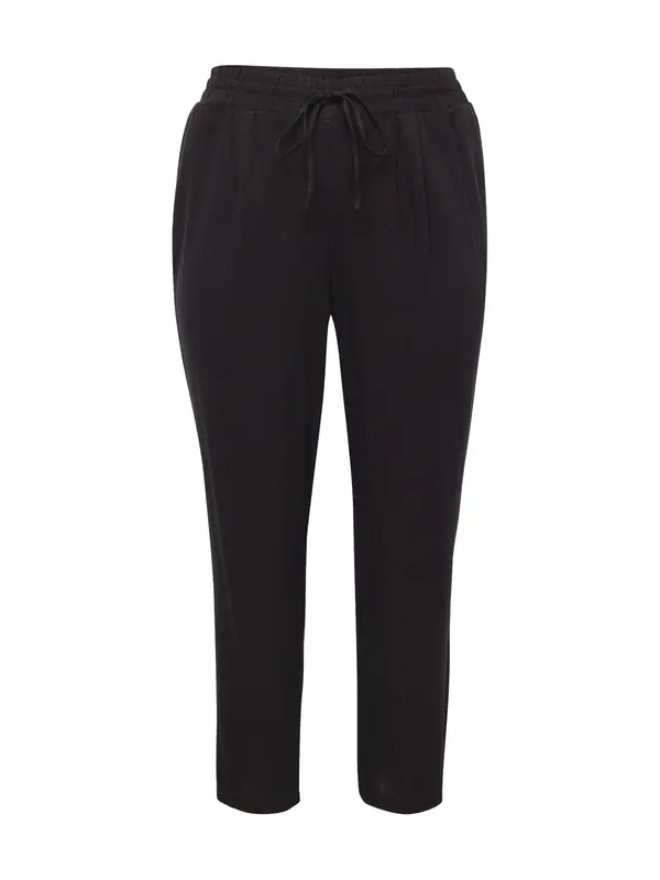 Vero Moda Curve Vero Moda Curve Hlače z naborki 'VMJESMILO'  črna