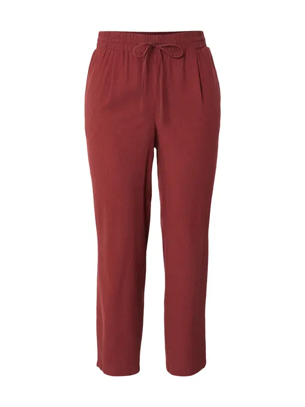 Vero Moda Curve Vero Moda Curve Hlače z naborki 'VMJESMILO'  vinsko rdeča