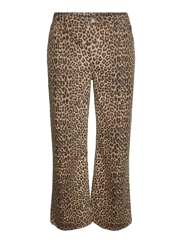 Vero Moda Curve Vero Moda Curve Kavbojke 'VMCTESSA'  bež / rjava / črna