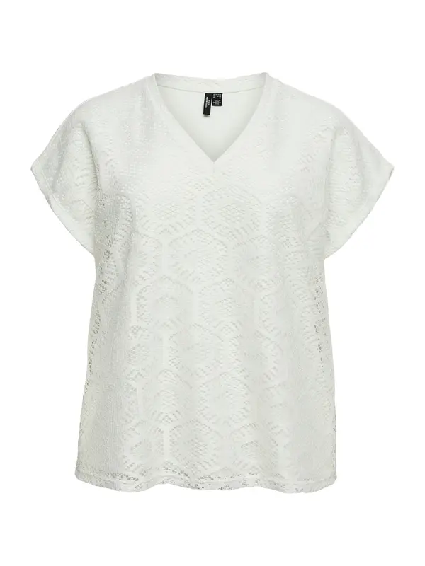 Vero Moda Curve Vero Moda Curve Majica 'VMCiris'  bela